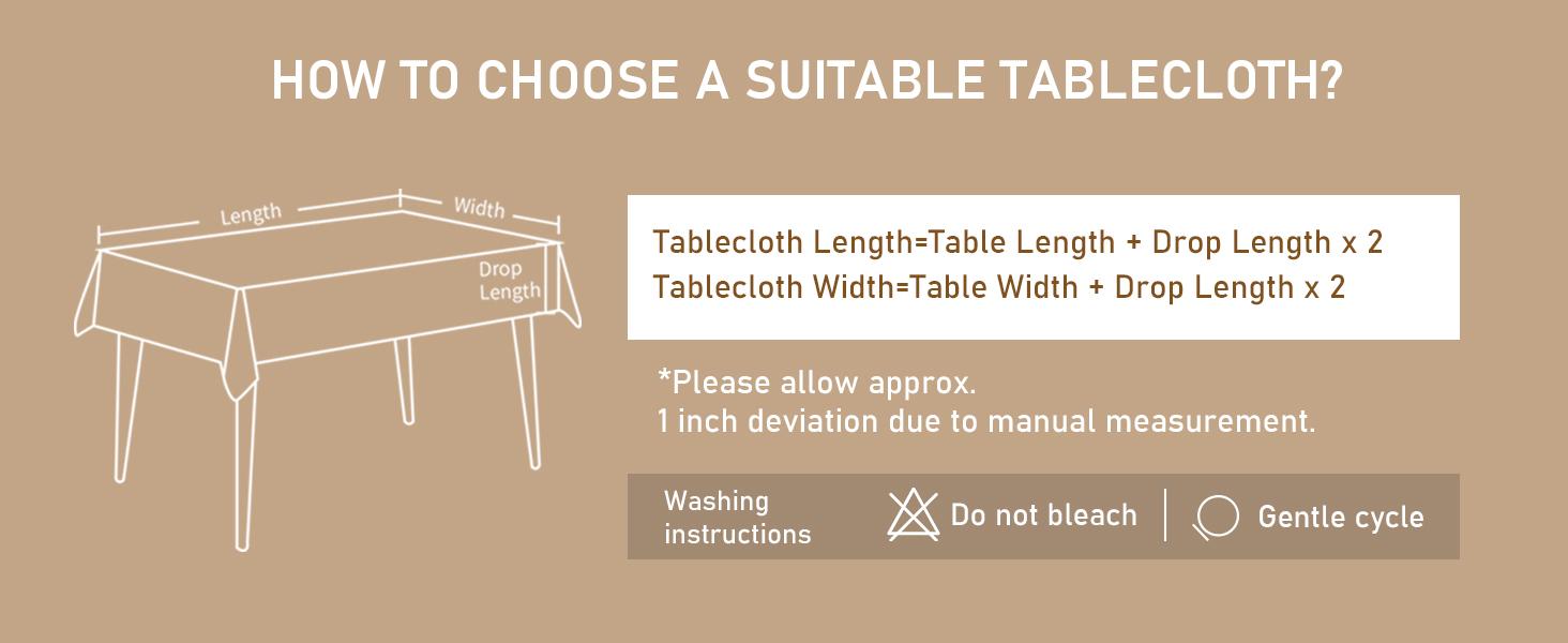 Lace Tablecloth Embroidery Floral, Table Cloth Rectangle Table with Wavy Openwork,Tablecloths for Wedding,Afternoon Tea,