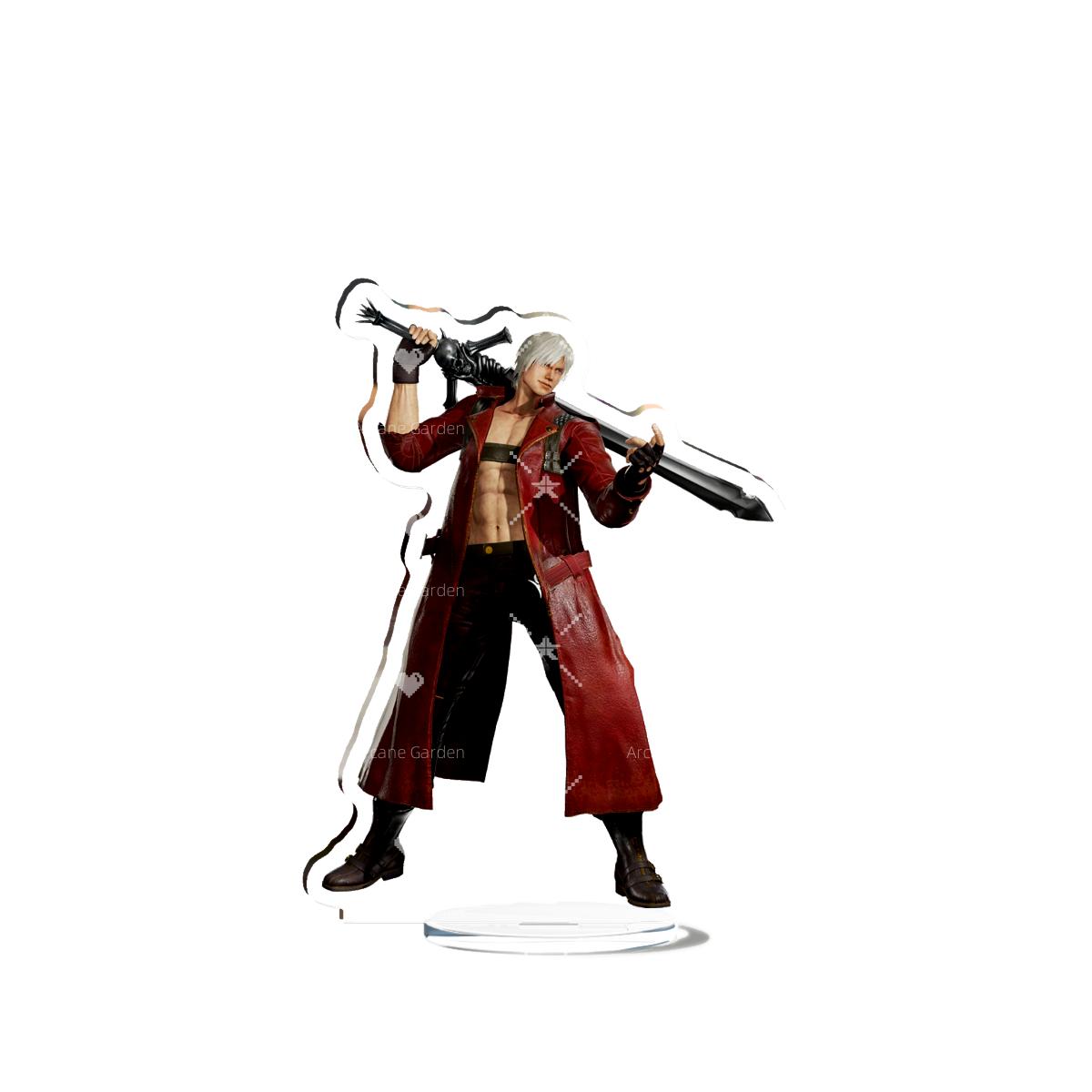 Game Devil May Cry Vergil Dante Acrylic Stand Model Plate Decoration Originality Desk Figure Display Gift Products  Exclusive