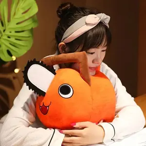 //10-40CM Pochita Plush Chainsaw Chain Saw Man Plush Doll Cute Stuffed Cartoon Anime Soft Toys Pillow For Kids Xmas Gifts