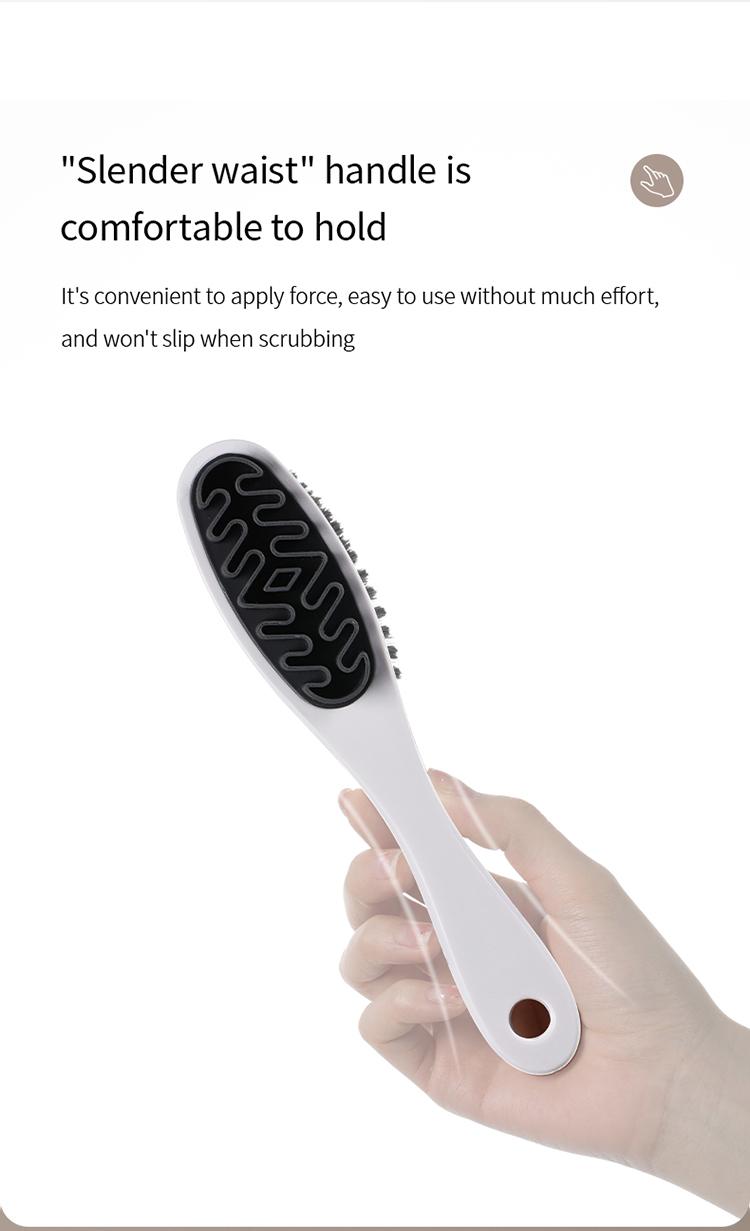 FaSoLa suede shoe brush, soft bristles that do not damage shoes, suede eraser, special shoe brush for cleaning suede