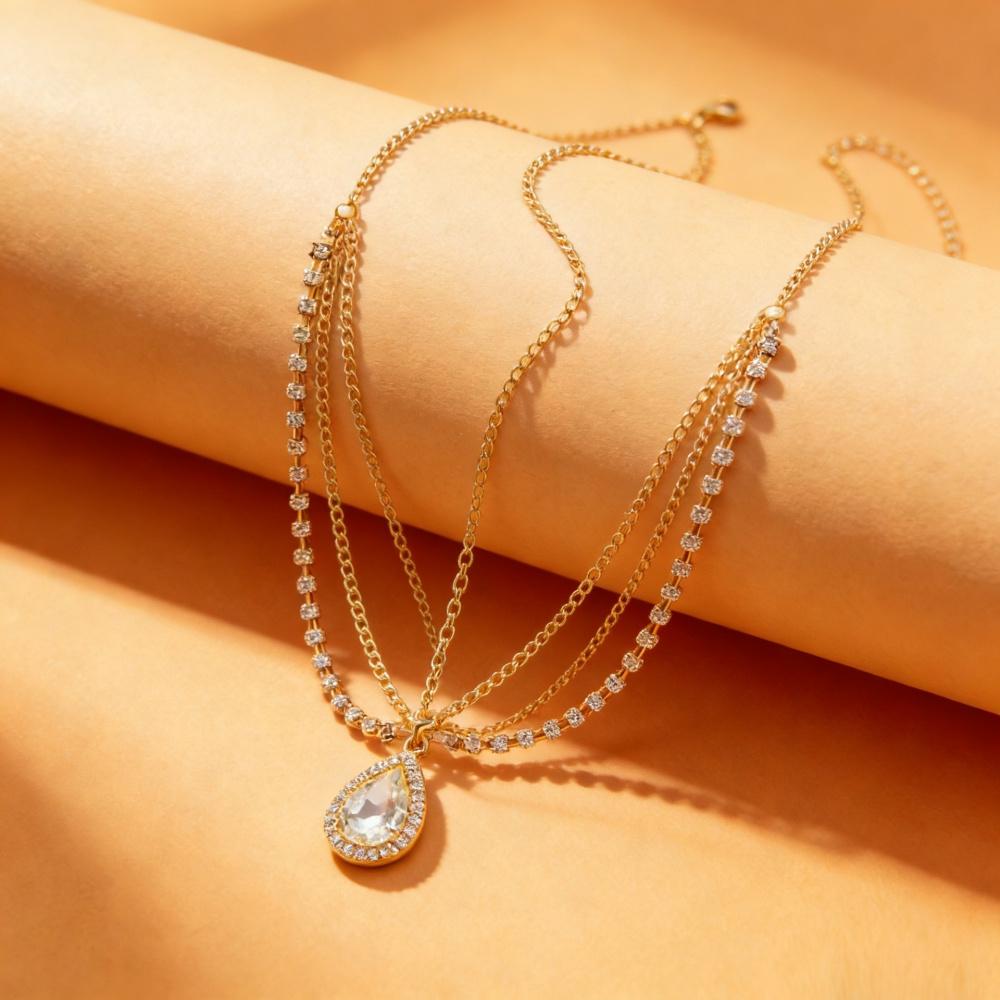 Super ethereal crystal forehead ornament for women, niche exotic bohemian style hair accessory, vintage headpiece, bridal forehead chain, forehead pendant