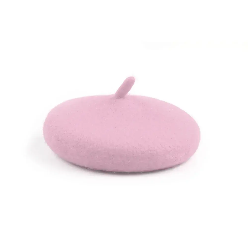 Dog Beret Hat | Wool Sun Protection Pet Cap | Fashionable Costume for Small Dogs & Cats | Adorable Puppy & Kitten Accessory