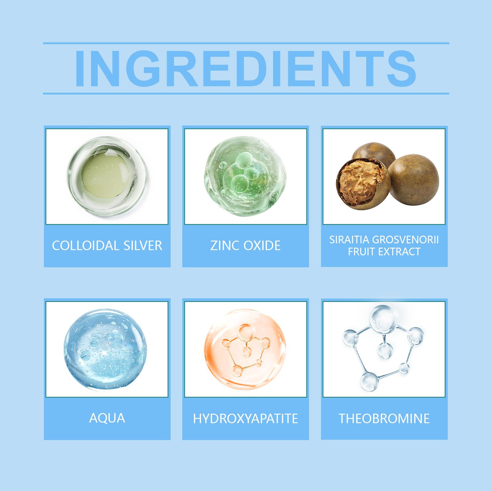 Oralhoe Tooth Care Solution Gum Care Deep Cleaning Yellow Teeth Stains Oral Care Essence tooth armor Brush Antibacterial Mouth Hygiene Kit