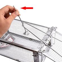 Quality Rat Trap, Humane Live Animal Mouse Cage Traps, Catch and Release Mice, Rats,Chipmunk, Pests, Rodents and Similar Sized Pests for Indoor and Outdoor, 10.6 X 5.63 X 4.33 Inches, One-Door