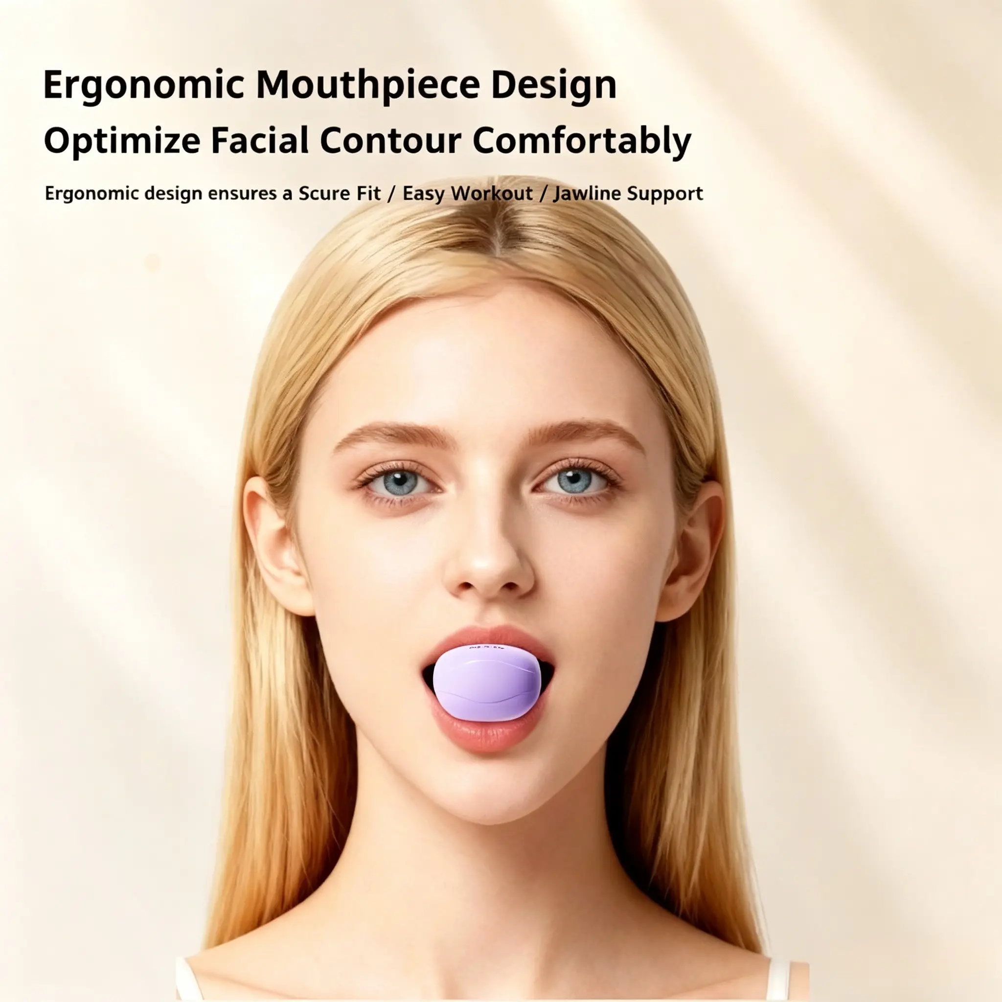 Jawline Enhancer Jaw Exerciser, Face Toning Trainer for Defined Facial Muscles
