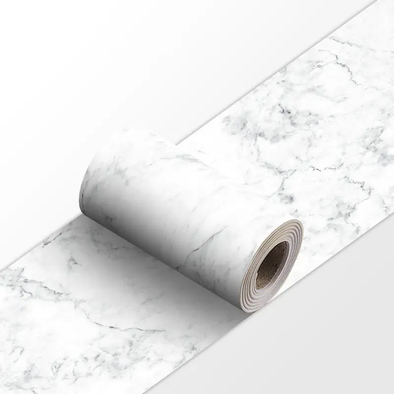 Simulated marble baseboard kitchen backboard sink countertop self-adhesive waterproof and oil-resistant stickers 10/15/20/30*240cm - 2 pieces
