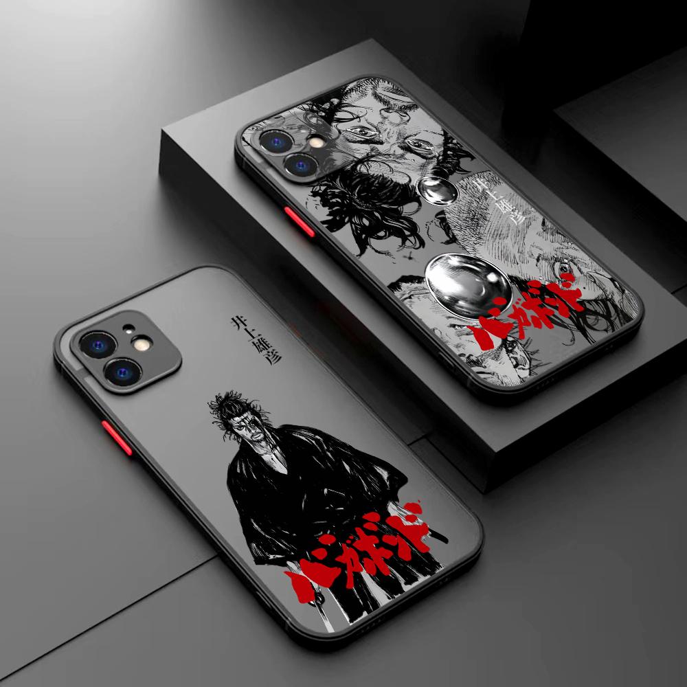 Vagabond Inoue Takehiko Phone Case for iPhone 17 16 15 14 13 12 11 Pro Max X Xs Matte Transparent Hard Cover