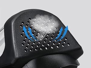 Transparent Face Mask Anti-Fog Outdoor Full Protection Face Shield HD Clear Mask Replace Safety Glasses (Black)