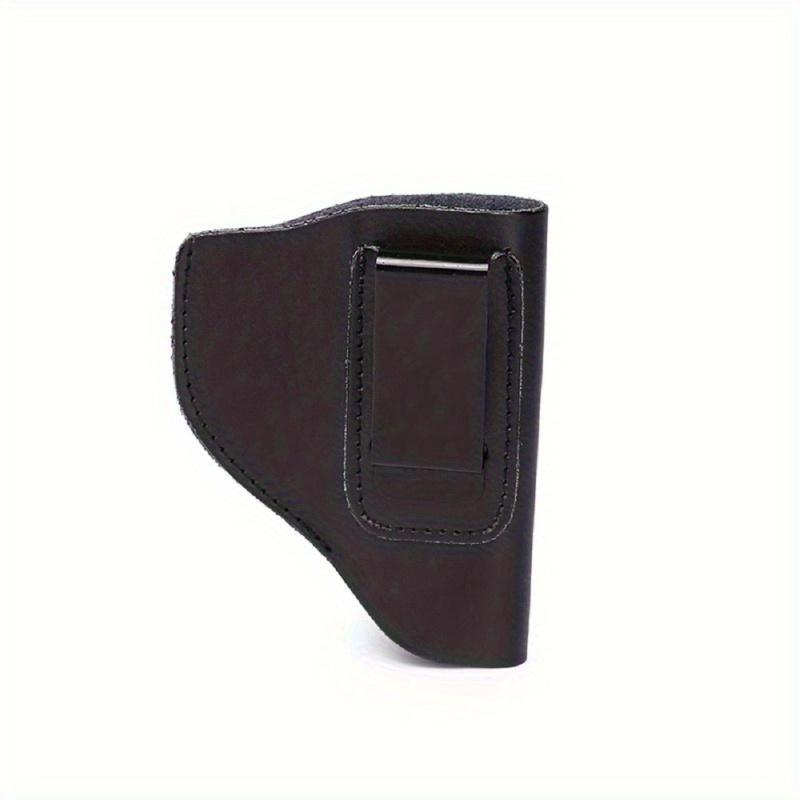 Comfortable Cowhide Holster for Concealed Carry Frame Revolver in Soft Breathable PU Leather for All-Day Wear Survival Kit
