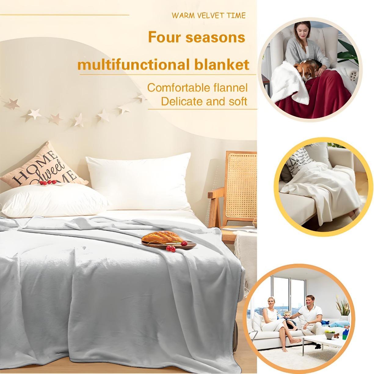 Dr Pepper Flannel Throw Blanket, Large Cozy Blanket for Sofa, Bed, Office, Camping, Perfect Gift for Kids & Adults