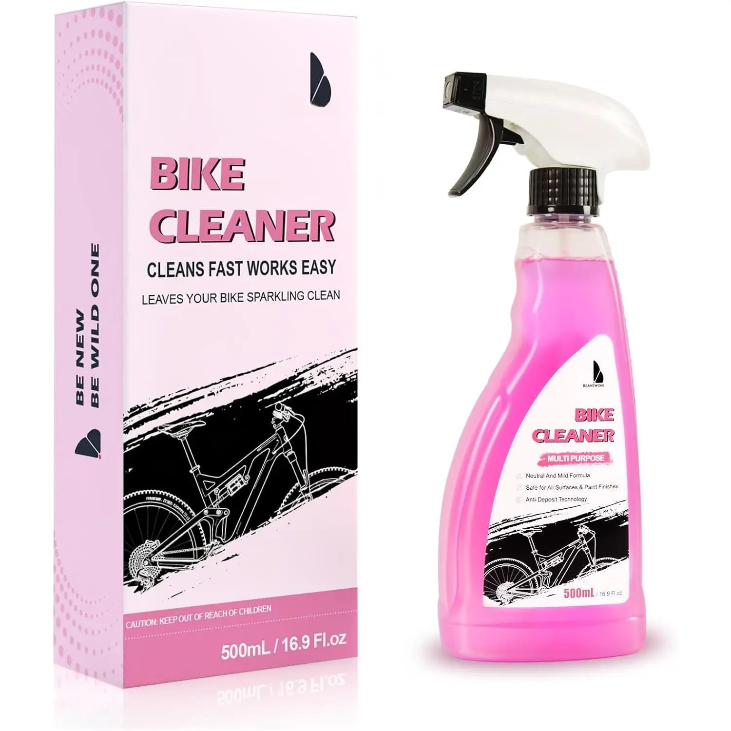 Cleaner,  Wash - Neutral & Mild Formula with Anti-Deposit Technology, Safe for   Surfaces &  Finishes (500mL)