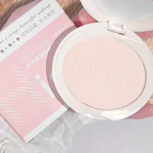 HISYI Matte Pressed Setting Powder, Multiple Shades Translucent Face Compact Powder, Ultra Fine Silky Breathable Oil Control Formula, Minimize Pores Long Lasting Shine Control, Built in Mirror Portable Travel Case, Smooth Natural Soft Matte Finish