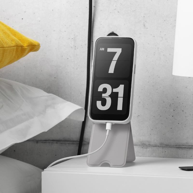 Magnetic Phone Stand, Foldable Desk Holder Compatible with iPhone 17, 16 Series, Adjustable Angle, Portable Design, Easy Operation, Suitable for iPhone 15 14 13 Pro Max Plus desktop stand