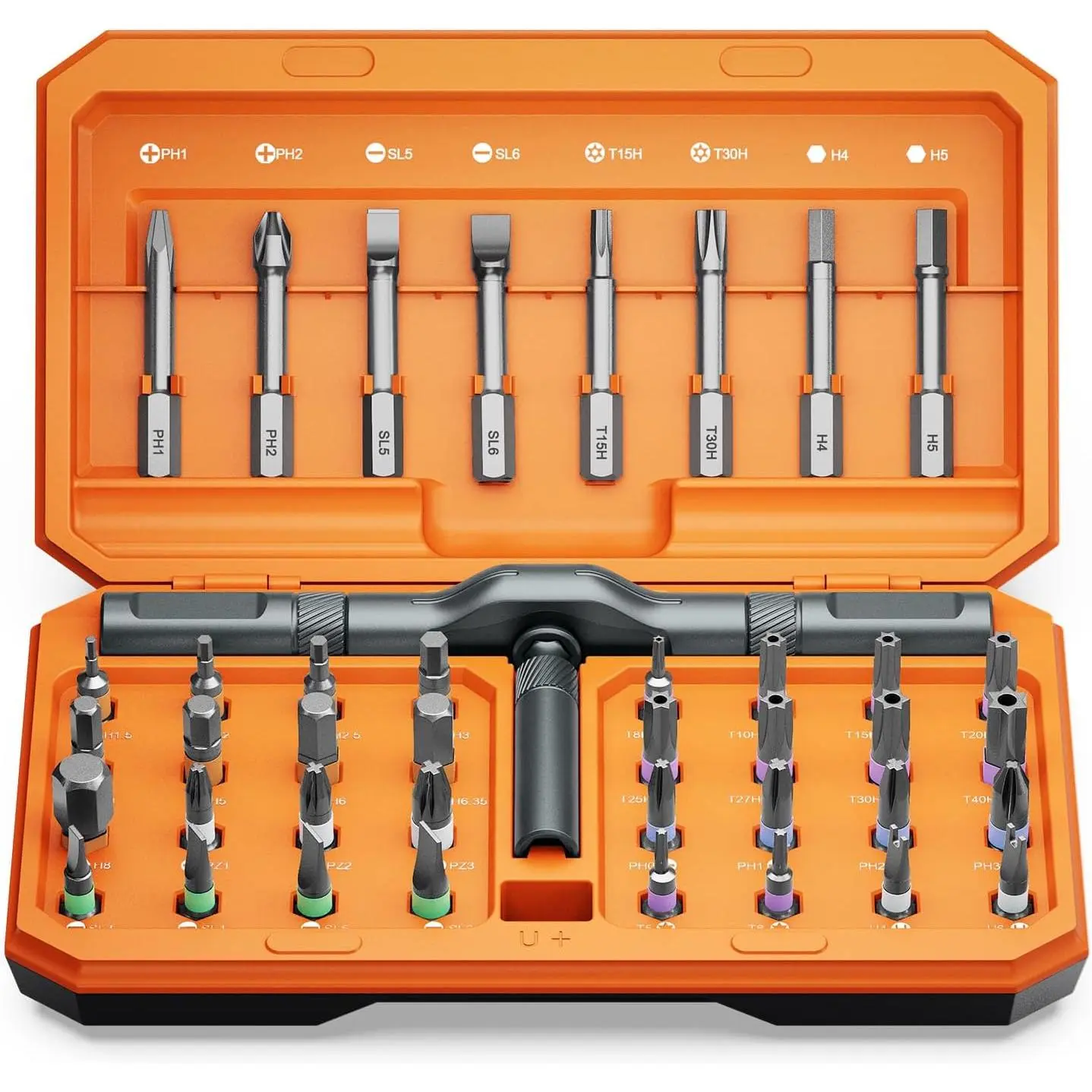 42 in 1   Set, Ratchet  Set with Multi Bit, DIY Repair Tool Kit with Versatile T Handle for Furniture, , ,  Repair