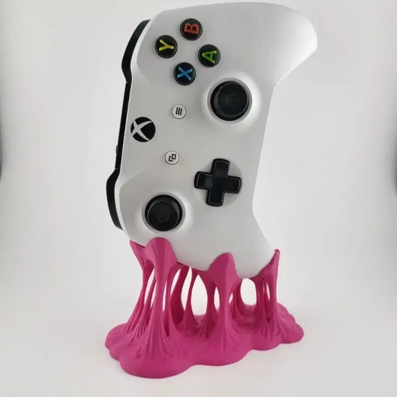New 2026 Hot Bubblegum Shape Desktop Organizer, 3D Printed Xbox Controller Stand, Unique Design for Gaming Accessories Storage