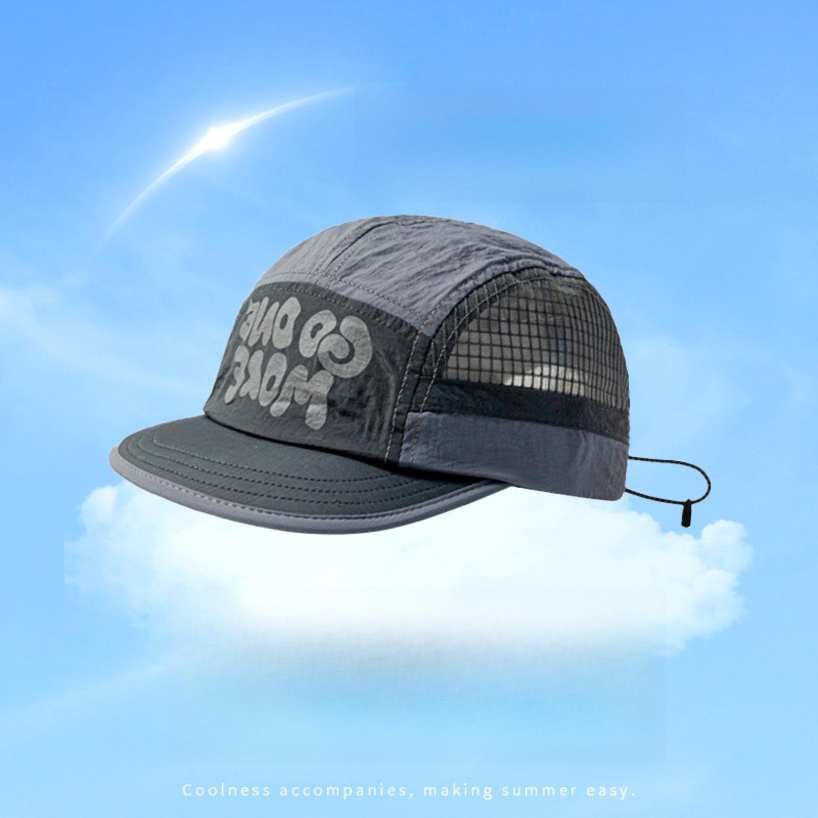 Unisex Quick Dry Baseball Cap, Breathable UV Protection Summer Hat, Lightweight Sports Running Cap for Outdoor Activities, Travel, Hiking and Daily Wear