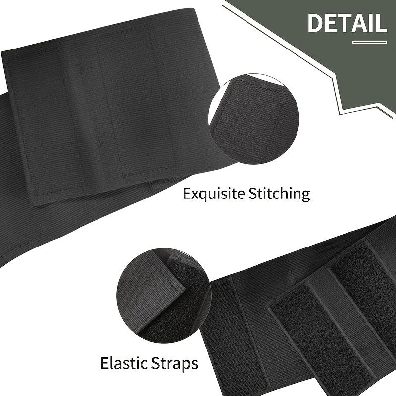 Concealed Carry Ankle Holster - Deep Concealment Leg Holster for Men and Women with Magazine Pocket, Right and Left Hand Draw, Elastic and Breathable Design for Comfortable Wear