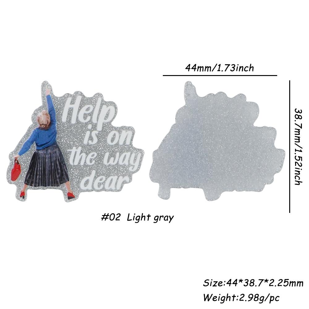 3 Piece Resin Acrylic Flat Back Charms, Multi-Color Heart Rainbow Wheelchair DIY Craft Supplies, Perfect for Badges, Phone Stands, Hair Clips