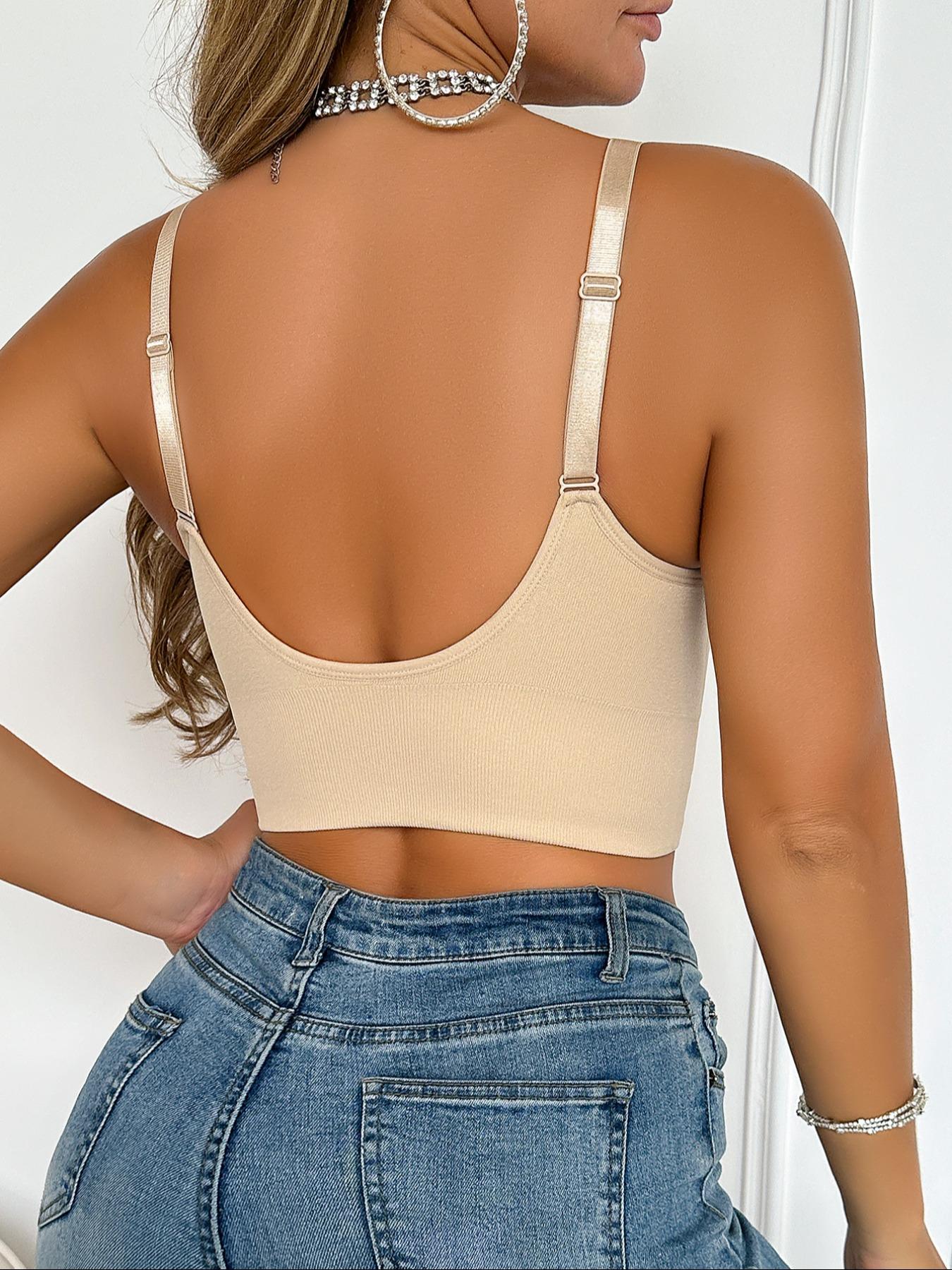 Maternity Bra, Solid Color Prenatal Removable Breast Chest Pads Nursing Bra, Maternity Prenatal Underwear for Pregnancy & Postpartum, Maternity Soft Breathable Underwear