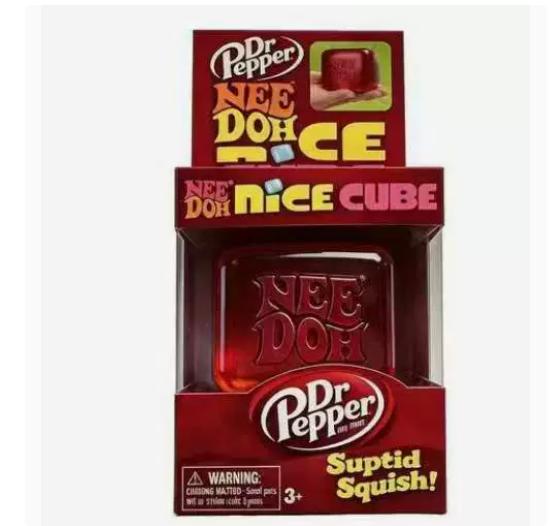 Portable Ice Cube Stress Relief Toy – Soothing Sensory Squeeze Fidget, Calms Anxiety & Improves Focus for ADHD & Autism, Ideal Desk & Travel Gift