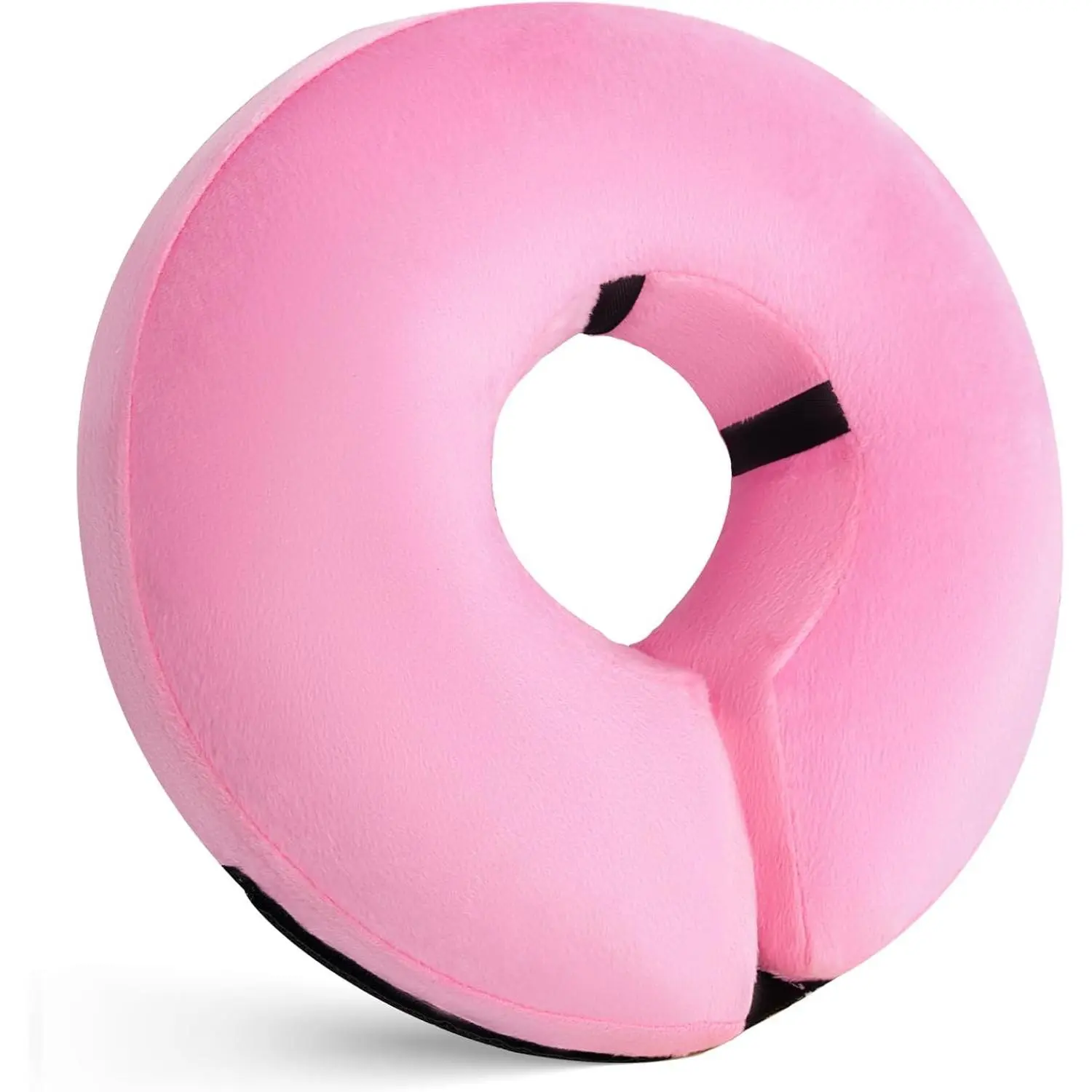 Inflatable Dog Cone Collar for After Surgery, Doggie Neck Blow up Donut Recovery ECollar, Soft Adjustable Dog Cone for Small Medium Large Dogs and Cats