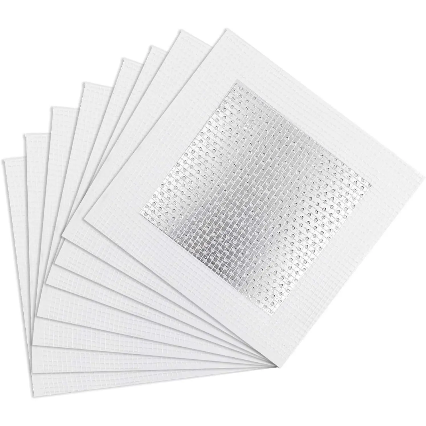 8 count Drywall Repair Patch, 4" x 4" Drywall Patch Self Adhesive  Wall Repair Patch Kit
