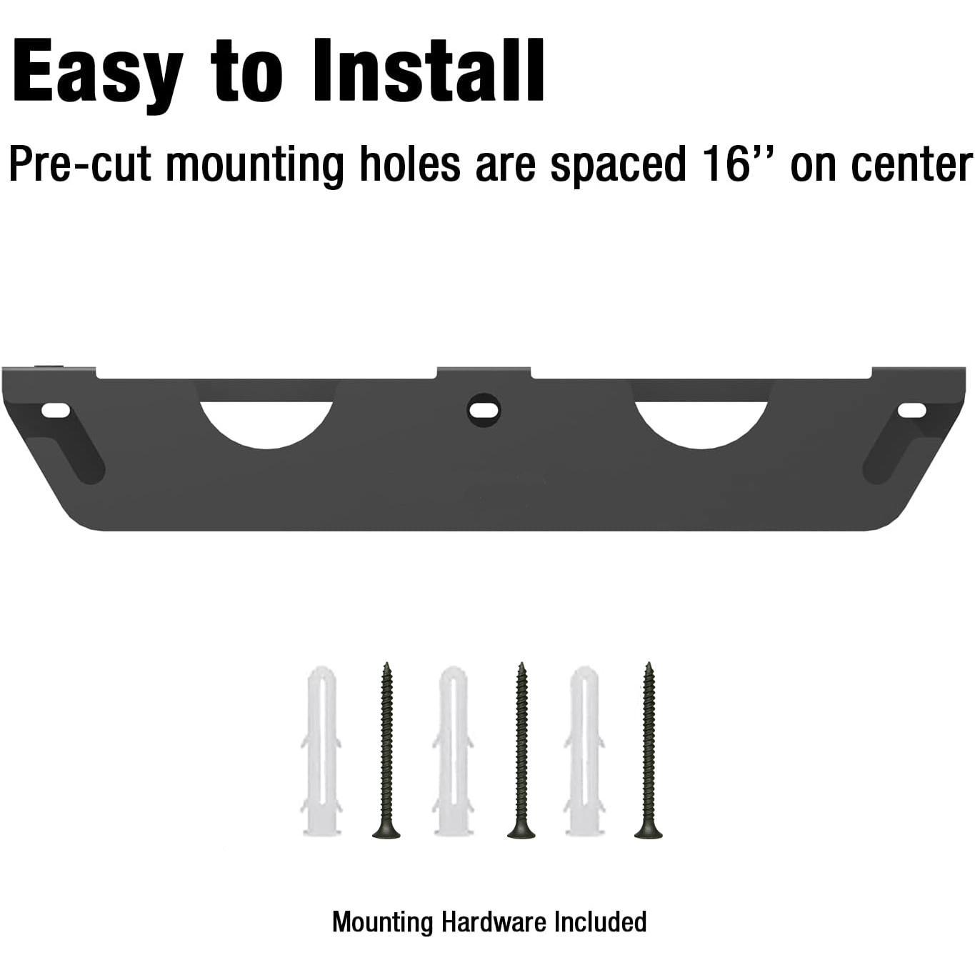 Angle Grinder Holder Stand, Wall Mounted Rack with Cord Hanger, Multifunctional Angle Grinder Rack, Tool Organizer with Accessories, Cordless Tool Organizer
