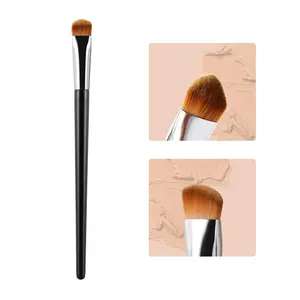 Small Triangle Under Eye Concealer Brush, Precise Coverage for Dark Circles Blemishes Acne, Easy Blending for Concealer Contour Cream & Liquid Makeup