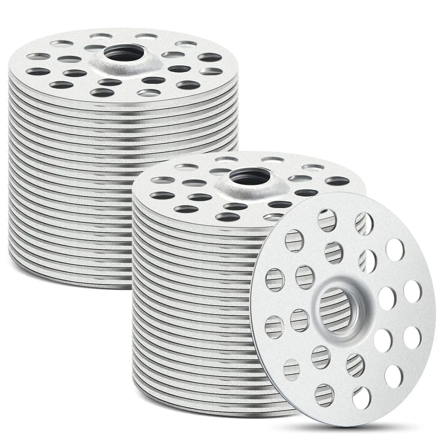 50 count 1 Inch Plaster Washers Zinc Washer for Wall Repair