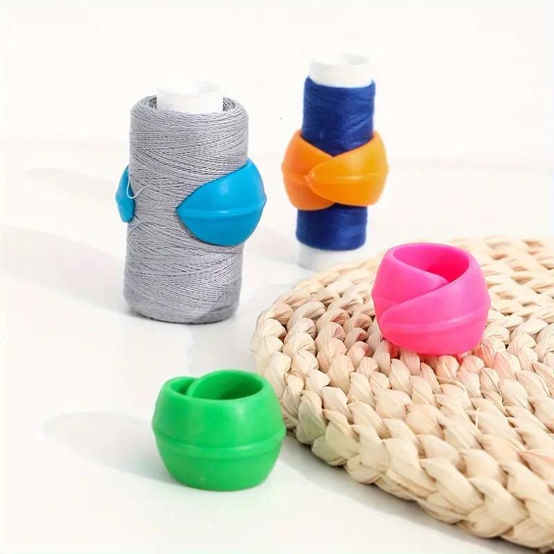 Random Color Thread Spool Saver, 24pcs Thread Spool Hugger, Sewing and Embroidery Machine Thread Spools, Sewing Supplies Crafts