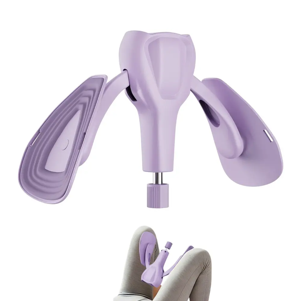Pelvic Floor Exercise Devices 77 lb Adjustable Kegel Inner Thigh Exerciser and Hip Trainer Workout Equipment for Home Gym Postpartum Recovery Women Men