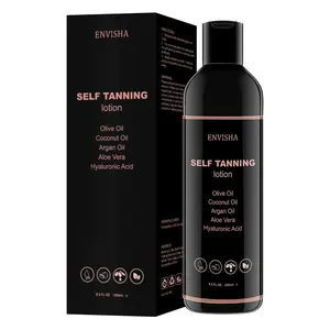 250ml Hydrating Bronze Lotion-Body Tanning Lotion, Quick-Darkening to a Light Beige Shade, Long-Lasting Tan, Portable, Perfect for Beach &Summer Use