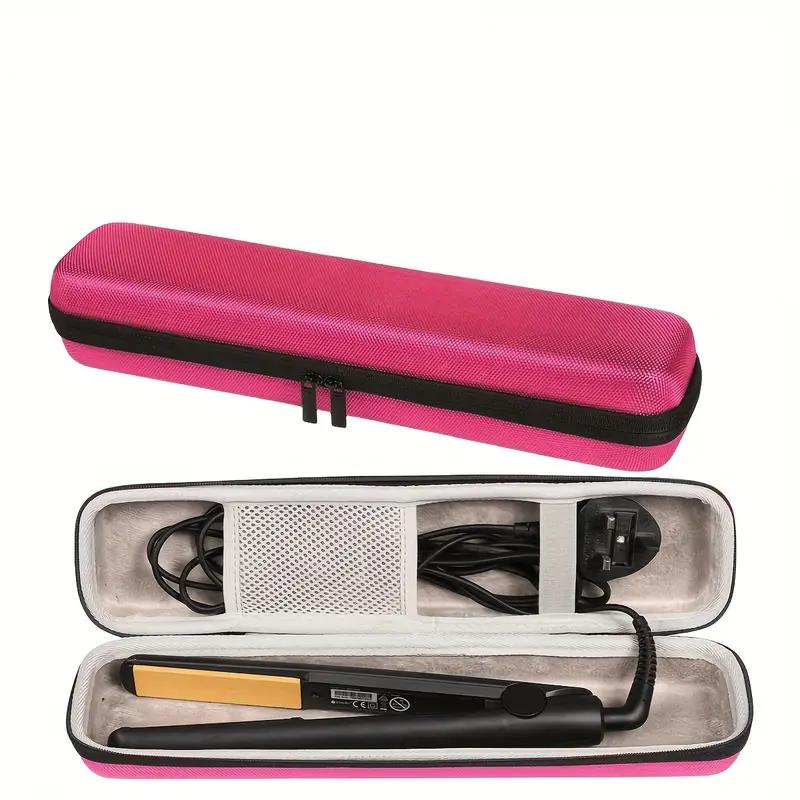 Hard Travel Bag for Hair Straightener Curling Styler, 1 Count Waterproof & Drop-proof Hair Straightener Travel Case, Sports Storage Bag for Vacation, Hair Tools