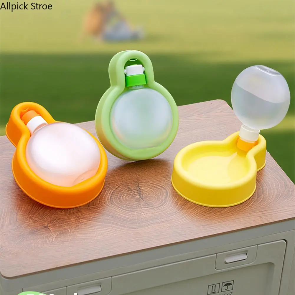 Foldable Pet Water Bottle – Portable Dog Walking Water Cup, 350/500ml Travel Water Dispenser for Cats Dogs, Outdoor Hiking Essential