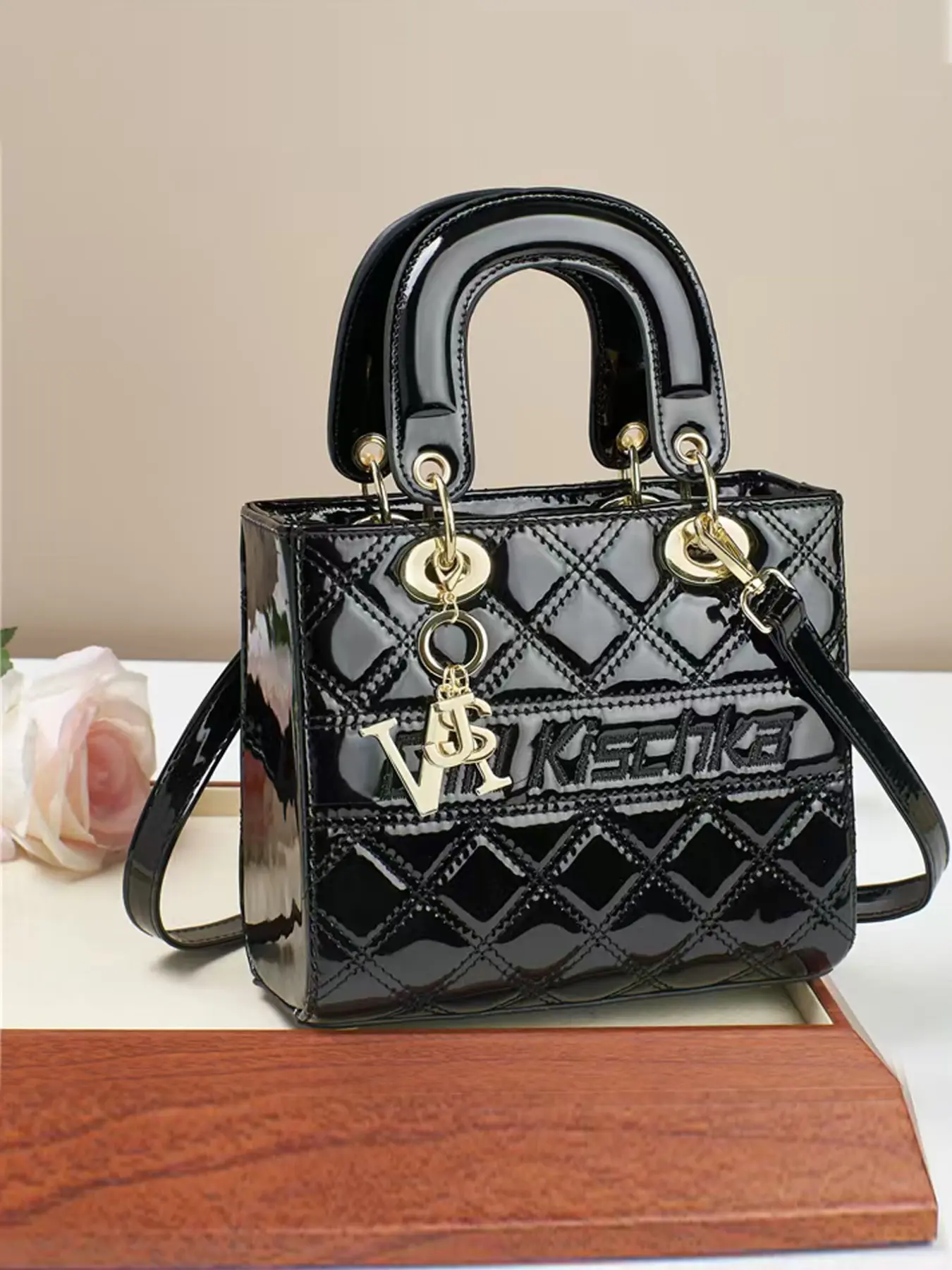 Fashion Retro Crossbody Handbag, Multi-Functional Large Capacity Shoulder Bag, Stylish Design, Perfect for Travel and Shopping