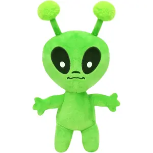 12 Inch Alien Plush Toy Green Soft Alien Plush Doll Stuffed Animal Toy for Birthday Home Room Decor, Fun Play Gift for Kids Animation Fans