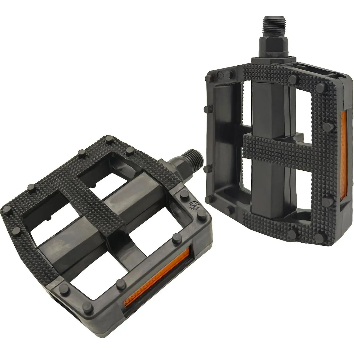 Pedals, 9/16" Non-Slip  Pedals with Reflectors,  Pedals for Road , BMX, Folding Bikes, Urban Bikes, Adult