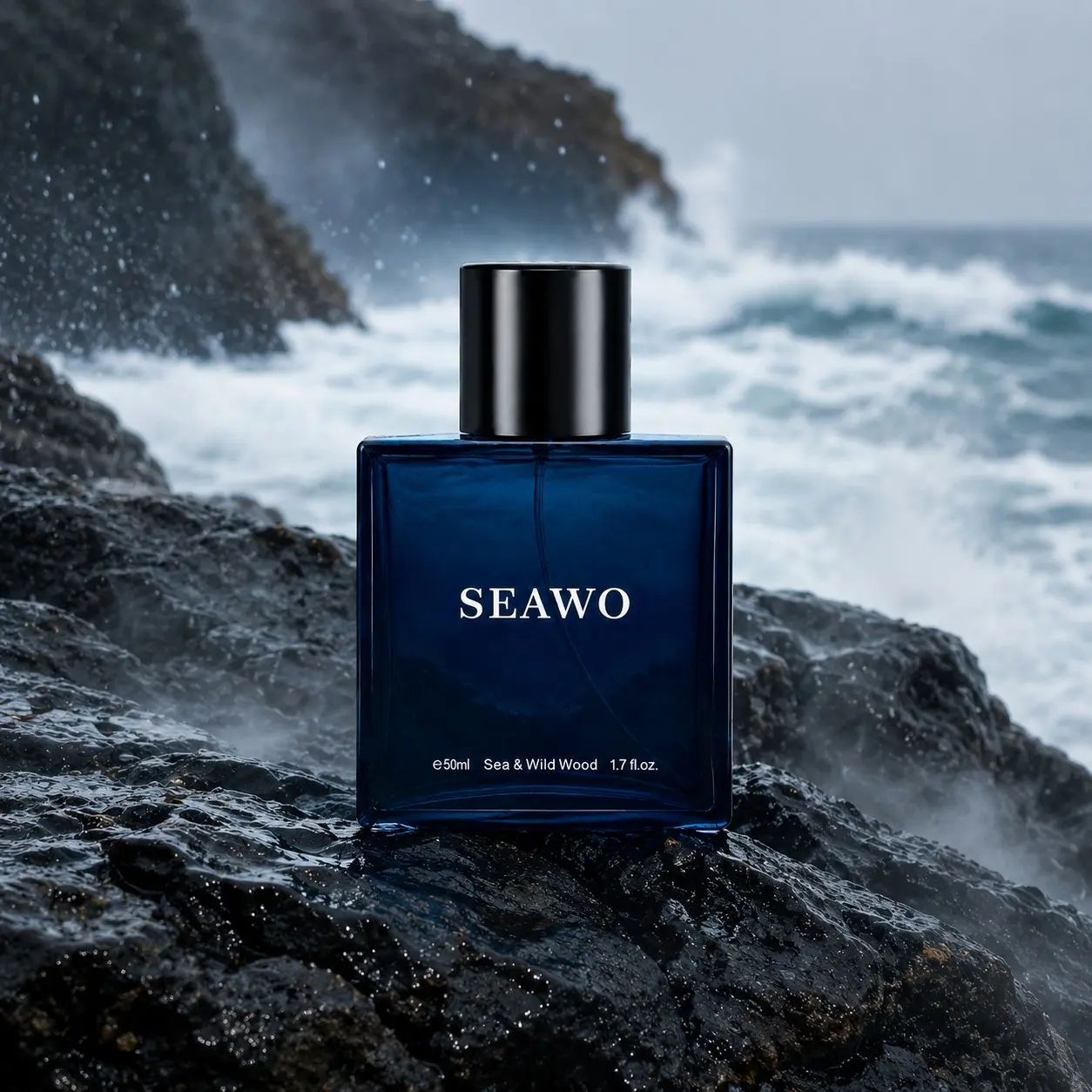 SEAWO Marine Cologne | Long Lasting Aquatic Woody Scent | Budget Friendly Fragrance for Men Everyday & Date Night