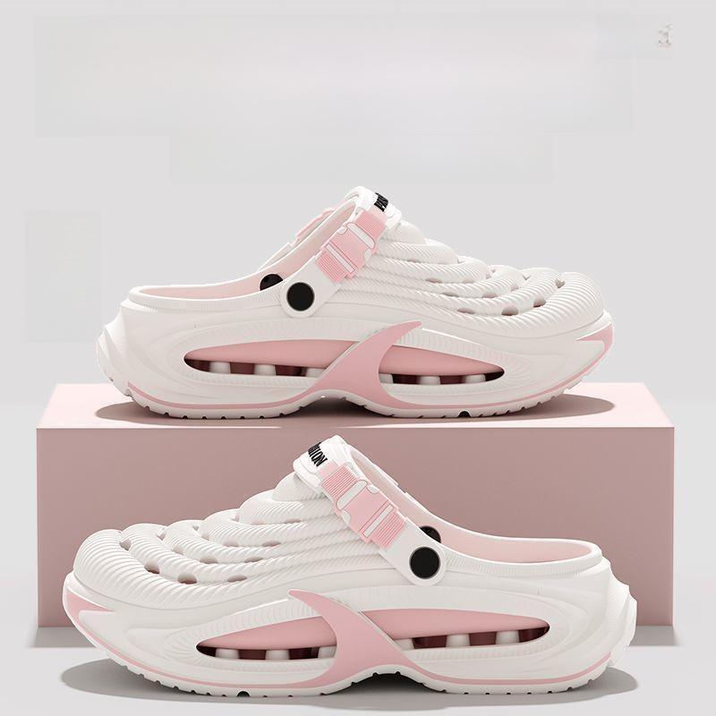 Womens Quick Drying Beach Sandals Non Slip Thick Sole Outdoor Walking Shoes Durable Comfortable All Season Slippers