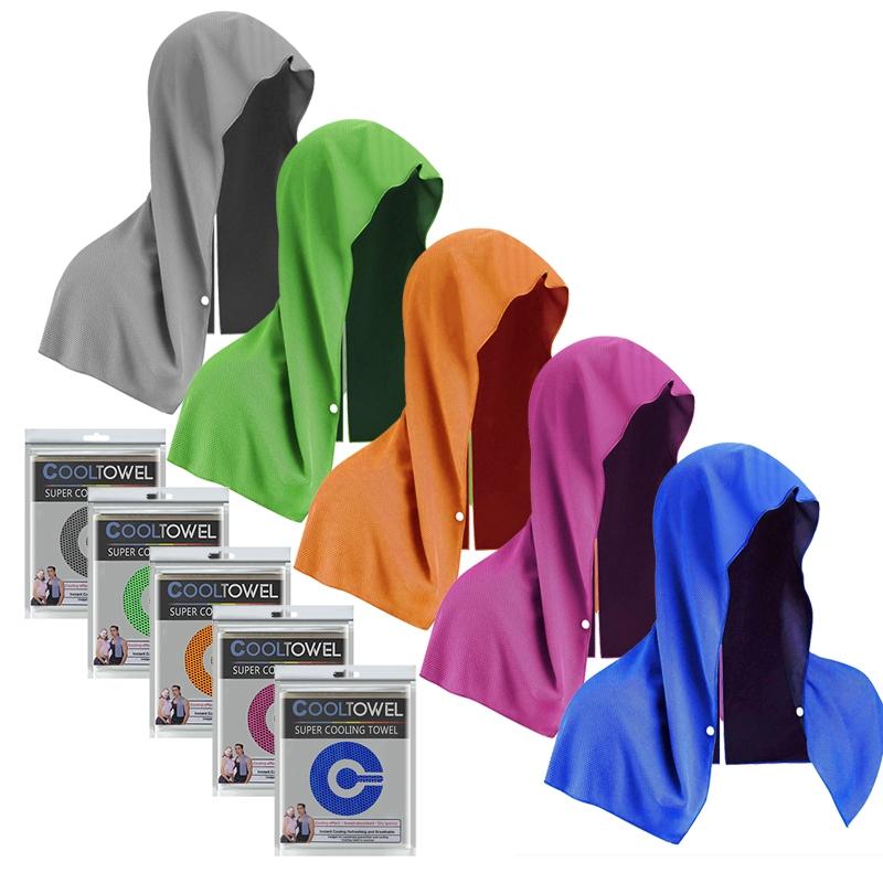 2pcs/10pcs Cooling Towel Set for Men & Women, Quick-Dry Sports Accessories for Camping, Gym, Hiking, Golf, Running, Cycling