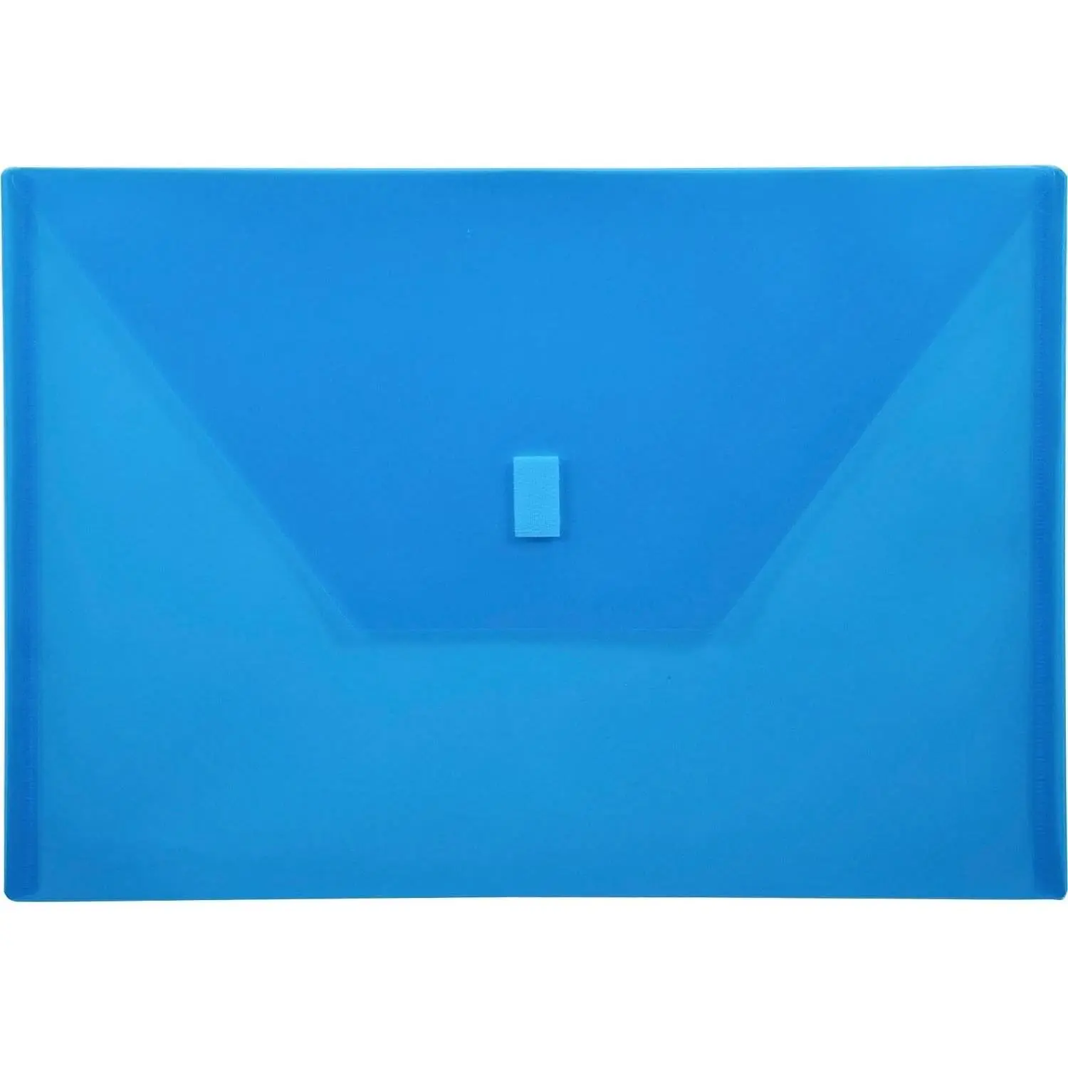 R-Line Poly Envelope, 9-3/8 x 13 Inches, Transparent Blue, 1 Envelope (22080-BL)