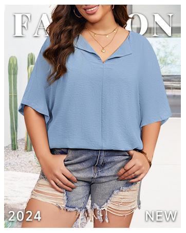 Imily Bela Womens Plus Size Tops Short Sleeve V Neck Tee Blouse Summer Loose Fit Casual Tunic Top XL-5XL Imily Bela Womens Plus Size Tops Short Sleeve V Neck Tee Blouse Summer Loose Fit Casual Tunic Top XL-5XL