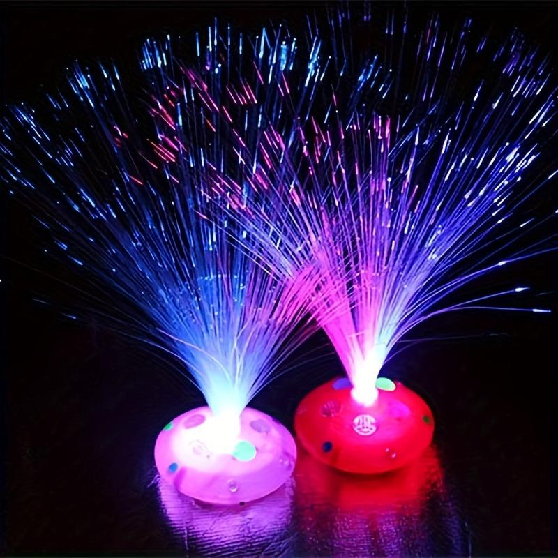 2pcs LED Fiber Optic Lights, Christmas Colorful Holiday Decorative Lights Party Lighting, Halloween Gifts, Can Be Used For Home/Office Decoration Lighting Ornaments
