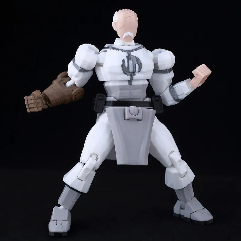 3D Printed Invincible Boy Lucky Dummy13 Conquer Invincible Mark Superheroes Anime Toy Action Figures Mannequin Model Ornaments