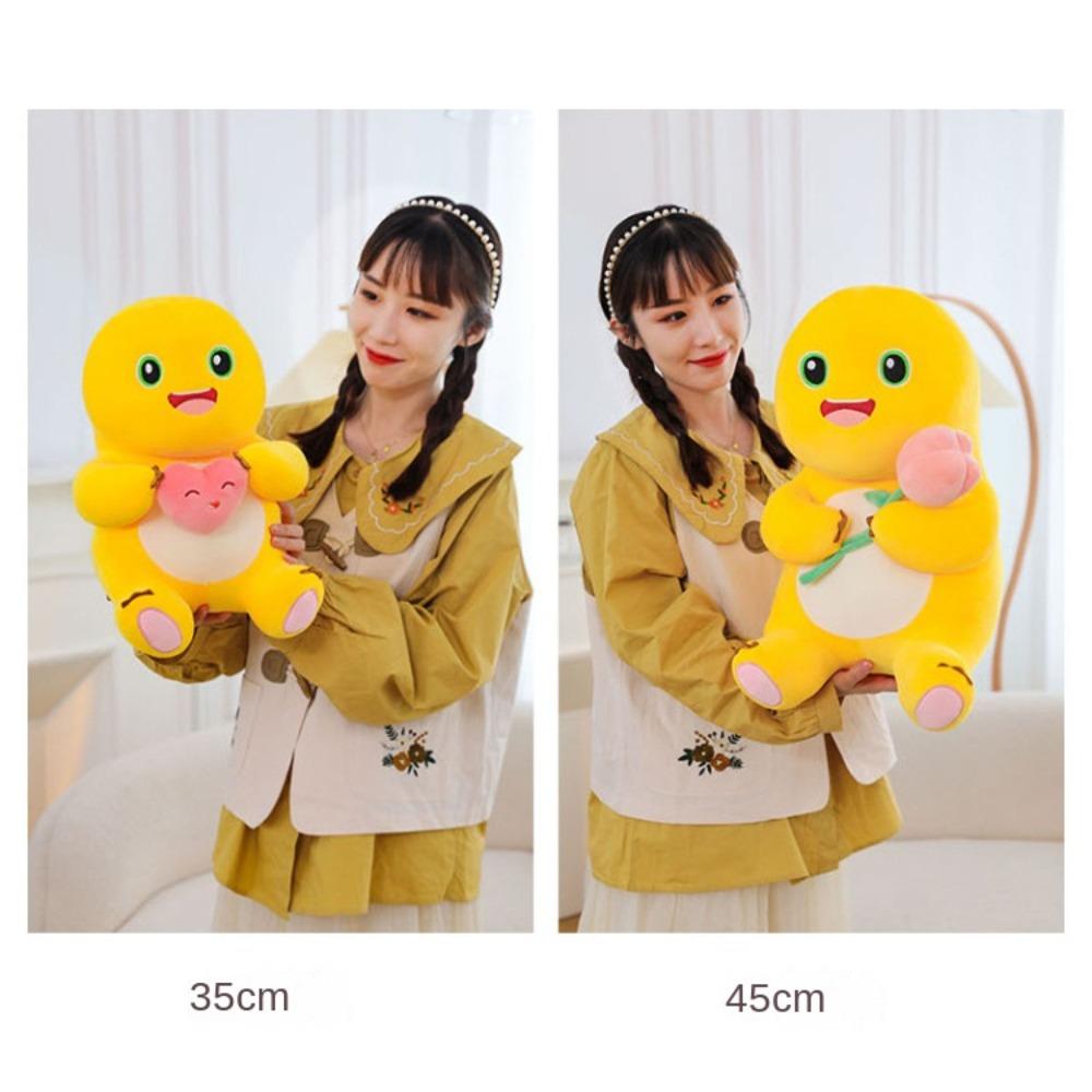 Milk Dragon Nailong Dragon Plush Toys Soft Plush Cute Milk Dragon Plush Doll Yellow Cartoon Nailong Milk Dragon Stuffed Toy