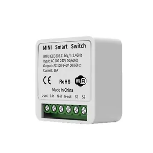 Mini WiFi Smart Relay Module for Junction Box Cozylife App Remote Timing Control Switch