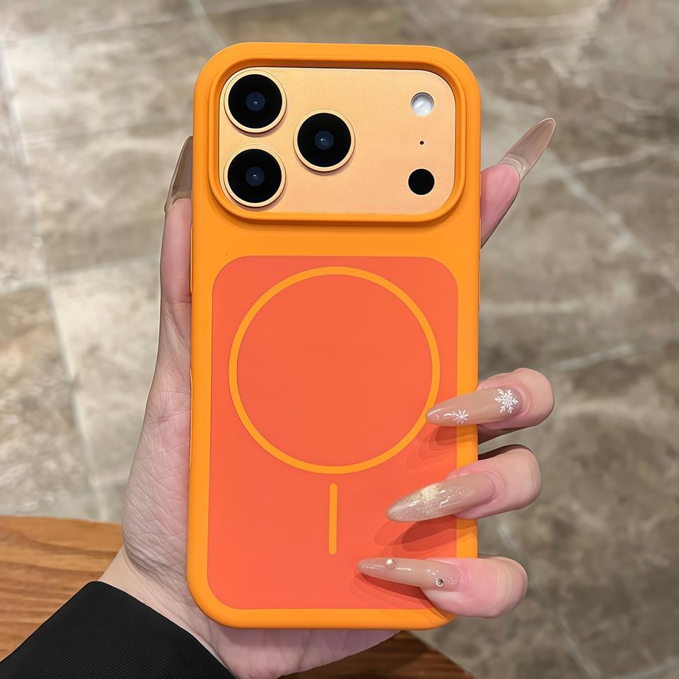 New Liquid Silicone Magnetic Phone Case For iPhone 17 Air 15 14 13 16 17 Pro Max Plus Magsafe Official Charging Protector Cover