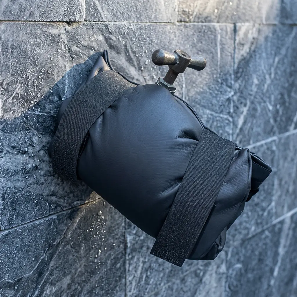 3 Pack Outdoor Faucet Cover, Winter Freeze Protection Insulated Spigot Cover, Waterproof Garden Tap Protector for Outside Yard, Prevent Frozen Burst Pipes
