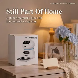 Pet Memorial Supplies, Automatic Pet Feeder, Daily Pet Essentials, Paper Material, Essential Pet Care Items, Convenient Pet Products