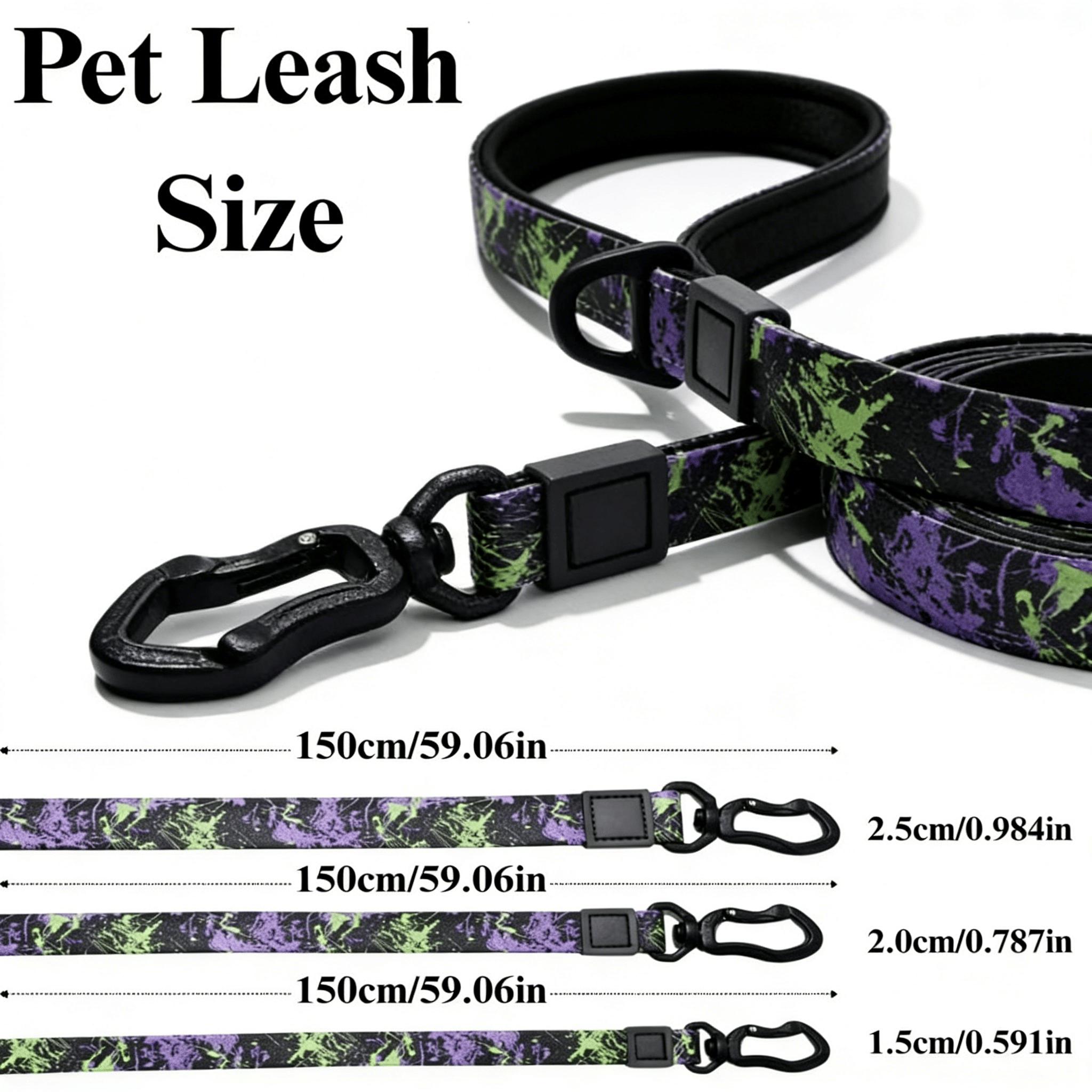 Waterproof PVC Dog Collar and Leash Set - Durable Accessory for Small to Large Breeds Ideal for Outdoor Adventures with Secure Buckle and Comfortable Fit freedom harness